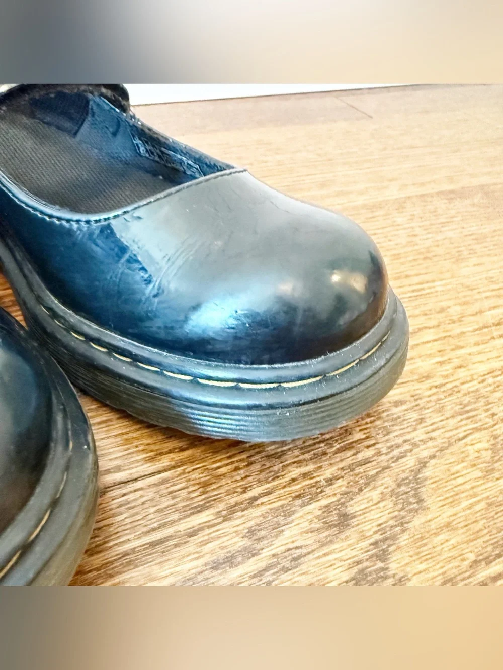 Dr. Martens | Kids Maccy Patent Leather Mary Jane Shoes - Black Size 4